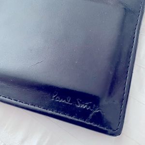 Paul Smith bi-fold wallet, black leather